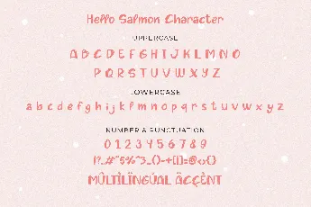 Hello Salmon font