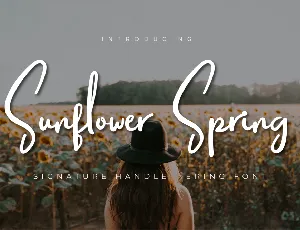 Sunflower Spring font