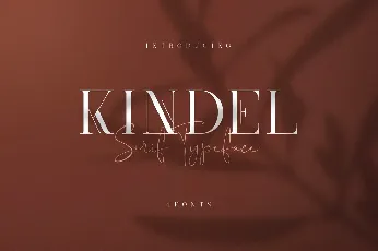 KindelSerif font