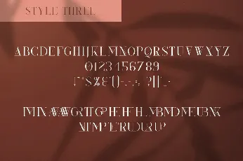 KindelSerif font