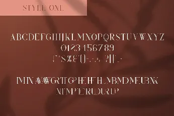 KindelSerif font