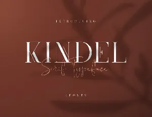 KindelSerif font