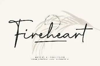 Fireheart Demo font