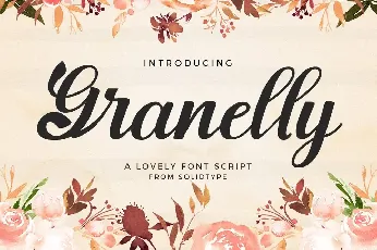 Granelly Script font