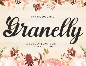 Granelly Script font