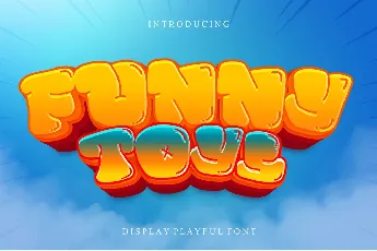 Funny Toys - Personal Use font