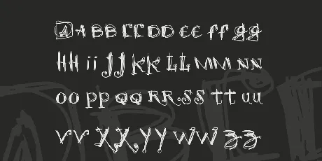 scretch font