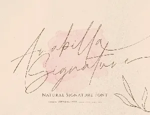 Arabilla Signature font
