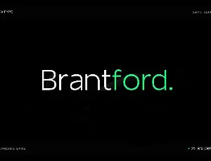 BrantFord font