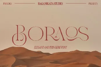 Boraos font