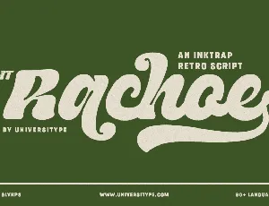 UT Rachoe Demo font