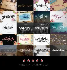 Luxurious Bundle Free font