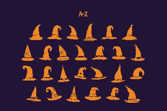 Witch Hat font