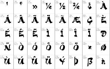 Bucanera font