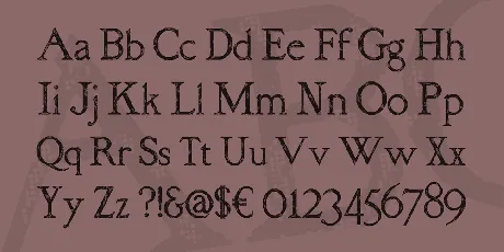 RM Almanack old font