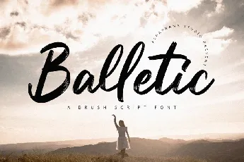 Balletic font