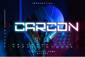 Carcon font