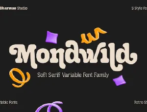 Monwild font