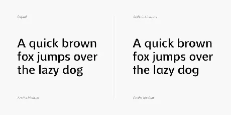 Aretha Sans Serif font