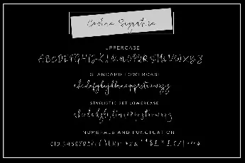 Corline Signature font