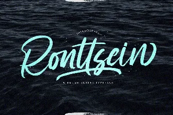 Ronttsein font