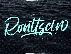 Ronttsein font