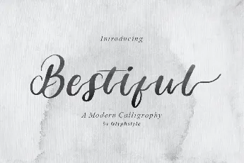 Bestiful Demo font