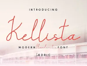 Kellista DEMO font