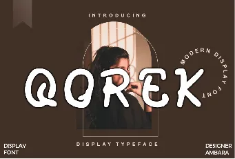 Qorek font