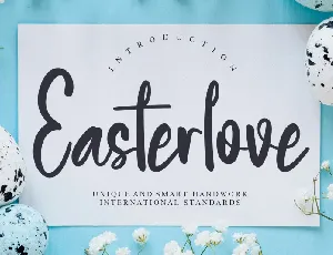 Easterlove Script font