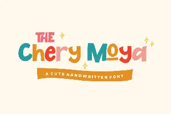 The Chery Moya Display font