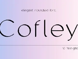 Cofley Family font