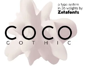 Coco Gothic Family Free font