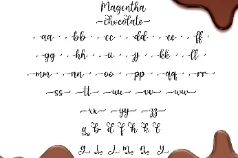 Magentha Chocolate font