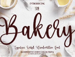 Bakery font