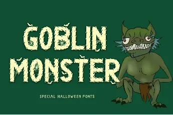 Goblin Monster font