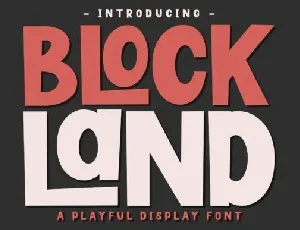 Blockland font