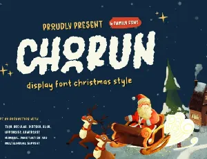 Chorun font