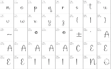 OfalthineChaligraphy font