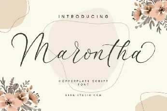 Marontha Typeface font