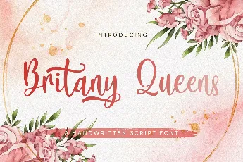 Britany Queens font