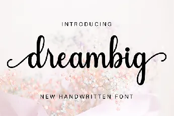 Dreambig font