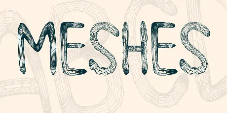 Meshes font