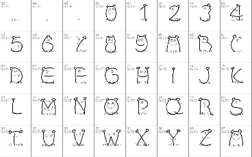 PW Children font