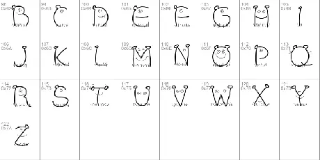 PW Children font