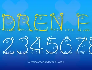 PW Children font