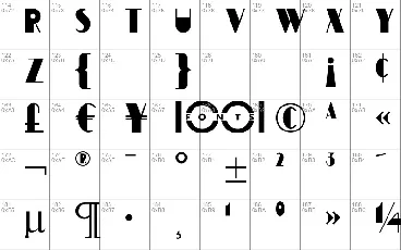 Gulfstream NF font