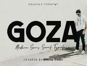 Goza font