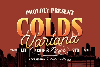 Colds Variana font