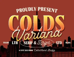 Colds Variana font